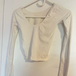 ONE SIZE MALIBU SUGAR TIGHT CROP TOP IN WHITE